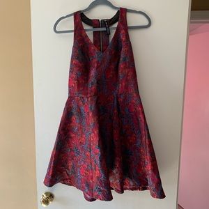 Jacquard Cocktail Dress